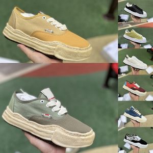 Maison Mihara Yasuhiro Original Sole Low Cut Canvas Shoes Meharayasuhiro Toe Cap Sneaker Mens Mmy Sports Shoe Womens Sport Women 36-44