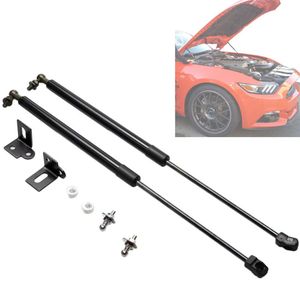 Amortecedor para ford mustang 2015 2016 2017-2018 capô de fibra de carbono modificar suportes de gás elevador suporte amortecedor 3109