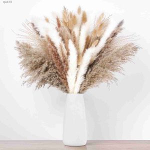 Dried Flowers Wedding Baby Shower Arrangement Dried Pampas Grass for Boho Home Decorations Rustic Farmhouse Party Table Decor Home Decorations R230720