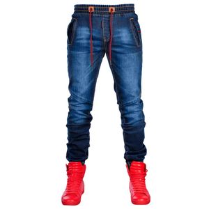 Jeans per uomo 2019 Estate Pantaloni da uomo classici jeans Denim Cotton Solid Straight Pocket Denim Pantaloni Distressed Pant241z