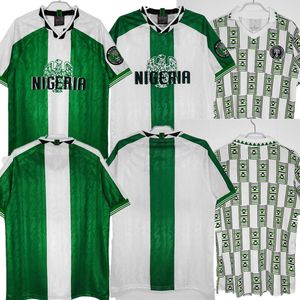 أعلى 1994 نيجيريا الرجعية كرة القدم القميص 94 قميص كرة القدم خمر