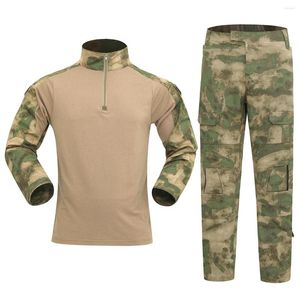 Racing Sets Outdoor Tactical Sports G2 Blended Cotton Polyester Durable Russian Camo Frog Suit Set