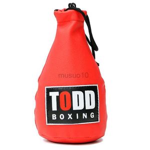 Stansbollar Boxning Dodge Handhastighet Bag Läder Ball MMA Pendulum Training Home Training Equipment Boxning Tomväska RL64-0128 HKD230720