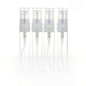 5 ml Mini-Glasspray-Parfümflaschen mit Parfümzerstäuber, leeres kosmetisches Sprühfläschchen 500 Stück, kostenloses DHL-Fomgf