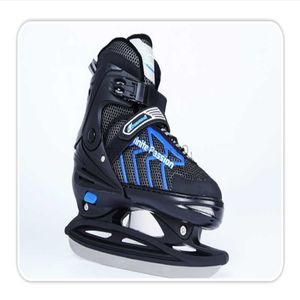 Inline Roller Skates Ice skate shoes telescopic code opening lesson ice hockey knife shoes adult speed skates plus velvet warm skates children flower HKD230720