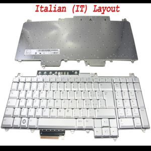 Inspiron 1720 1721 Vostro 1700 XPS M1730 Silver Italian Italiano IT Versi234f를위한 Dell 용 신규 및 오리지널 노트북 노트북 키보드