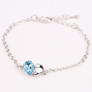 Link Bracelets BN-00005 Women's Jewelry With Items Low Price Luxury Heart For Women Valentines Day Gift Lovers