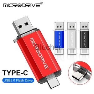 Speicherkarten USB -Stick Hochgeschwindigkeit Typ C USB -Flash -Laufwerke Pendrive USB -Taste 64 GB 32 GB 128 GB 256 GB Pen -Stick USB -Flash -Jump -Lauflauf 231023