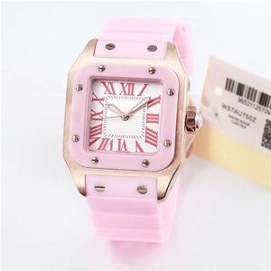 Новые прибытия мода высококачественные стальные мужские женщины Japan Quartz Style Watches Luxury Watch CA074228C