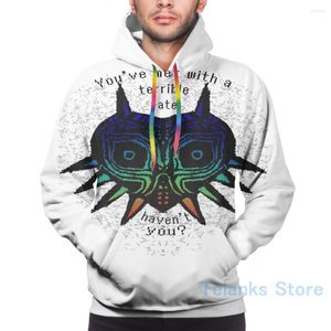 Men's Hoodies Mens Sweatshirt For Women Funny Majora's Mask - Terrible Fate Print Casual Hoodie Streatwear