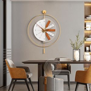 Orologi da parete Design Orologio grande Moderno Bagno di lusso Nordic Soggiorno Cucina Vintage Arte De Pared Decor WWH30XP