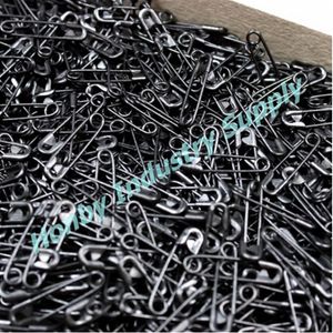 pack of 2000 pcs Strong 22mm x 0 7mm Quality Black steel Safety Pins for Garment Tag244G