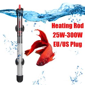 Filtration Heating 110v220v EU US Adjustable Temperature Thermostat Heater Rod Submersible Aquarium Fish Tank Water Heat 25W50W100W200W300W 230719