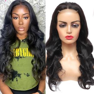 Body Wave 30 polegadas Long Lace Front Human Hair Wigs 4x4 Pre Lace Closure Wig For Women Brazilian Hair Weaves232e