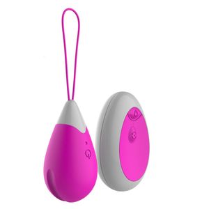 Vibratoren 20m Nsertable vibrierendes Ei Vaginalmassagegerät G-Punkt-Stimulator USB-Aufladung Fernbedienung Multi-Speed-Vibrator Sexspielzeug 230720