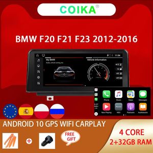 Android 10 System Car DVD Player Radio Stereo för BMW F20 F21 F22 F23 12-16y WiFi CarPlay IPS Touch Screen GPS Navi Multimedia277s