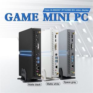 Mini PCS 2021 Gaming Computer Desktop PC Windows 10 4K Intel I9-9900KF RTX2060 -9700KF 32 ГБ ОЗУ M 2 NVME 2 DDR4 2 0 DP WIFI273K