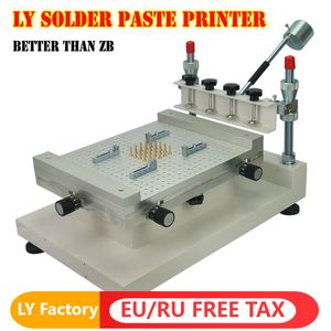 Hohe Präzision LY SMT Bildschirm Lotpaste Drucker Siebdruck Löten Druckmaschine Einzelne doppelseitige Leiterplatte Paste