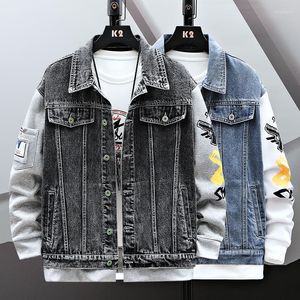 Men's Jackets Denim Jacket Cotton Casual Solid Single Breasted Jeans Coats For Male Streetwear Fashion Jaqueta Masculina Men Clothing