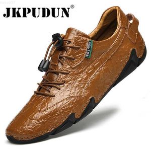 Dress Shoes Men Casual Shoes Leather odile Loafers Handmade Sneakers Designer Mens Italian Moccasins Males Driving Shoes Plus Size 38-47 L230720