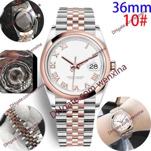 20 Colour Waterproof Woman Watches roman Numerals Smooth Edge Equipped With Stable 2813 Stainless Steel Automatic Watches And 36 M2744