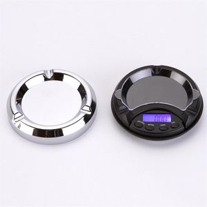 Portable Jewelry Scale Mini Ashtray Pocket Scale 0 01g 0 1g Kitchen Electronic Gold weigh226p