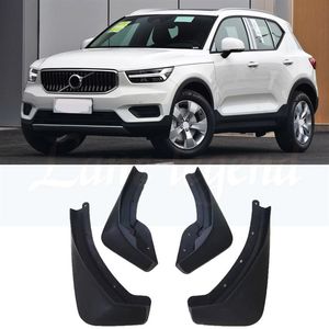 For Volvo XC40 2017 - 2019 Set Molded Mud Flaps Flaps Splash Guards Fender Car Mudguards Mudflaps Front Rear 2018197D