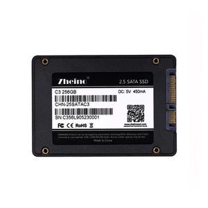 Unidade de estado sólido Zheino 2 5 polegadas SATA 256 GB SSD NAND TLC disco rígido para laptop desktop PC284f