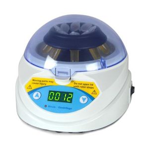 Mini-10k Mini Desktop Laboratory Centrifuge 3000-10000 rpm Justerbar höghastighet Electric Centrifuge LED Display med timer280o