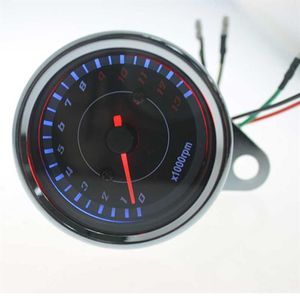 Motorcykelmodifierad varvmätare Motorcykel Electronic Tachometer Instrument2373