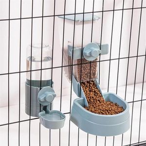 Kedi Kaseleri Besleyiciler Otomatik Pet Kafesi Asma Besleyici Su Şişesi Gıda Konteyneri Dağıtıcı Kase Yavru Kediler Besleme Ürünleri 83447242H