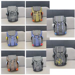 Ryggsäck mens designer bokväskor plånbok omvänd stor kapacitet trend portfölj handväskor resväska läderföretag Totes Purse CHD2307213