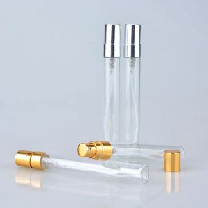 Recipientes cosméticos com bomba de alumínio 100 peças/lote 10 ml parfum verstuiver frasco de spray de viagem para perfume portátil vazio