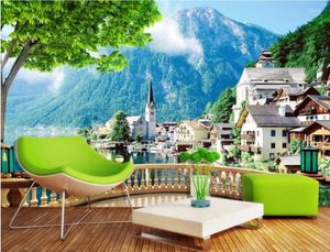 Wallpapers Custom Po 3d Room Wallpaper Mural Picture Mediterranean Scenery Decoration Painting Wall Murals For Walls 3 D