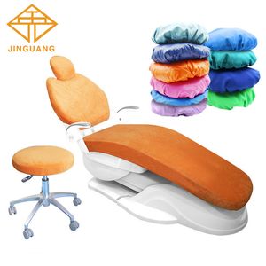 Andra hälsoskönhetsartiklar 4st Dental Pu Leather Unit Dental Stol Seat Cover Stol Cover Elastic Waterproof Protective Case Protector tandläkarutrustning 230720