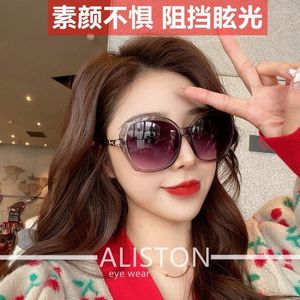 Sunglasses Women's UV Protection 2023 Large Frame Square Glasses Online INS Live Delivery