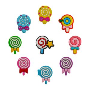 Shoe Parts Accessories Cartoon Cute Charms For Clog Sandals Lollipop Kawaii Pvc Decoration Jibz Drop Delivery Otodz