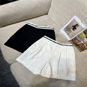 2023 Letnie damskie szorty designerskie vintage z literami wzór dziewcząt Designer Milan Runway High End marka A-line mini luksusowy luksus Hotty Short Pants Suit Caiting