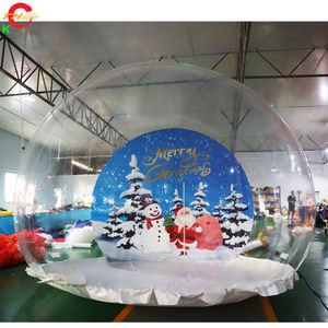 Free Air Ship Outdoor Activities kids adults pvc advertising outdoor party xmas Christmas decoration inflatable bubble house Photo Booth for sale