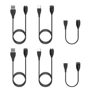 Typ C Watch Charger Cable för Garmin Venu 2 Plus Fenix ​​7s 7x 6s 6x 5s 5x Plus USB C Data Sync Charging Cord Type-C Power Adapter