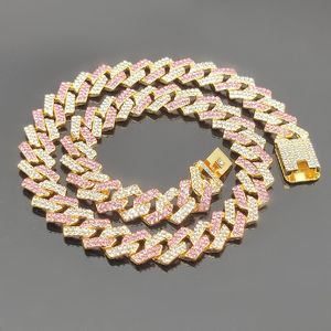 Pearl Necklace Designer smycken Kvinnor Hjärthalsband Schmuck Diamond Chain Clover Dolphin Jewellery Moissanite Pendant Men Choker Pink Cuban Chain Halsband