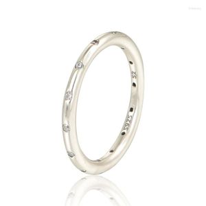 Clusterringe CKK 925 Sterling Silber Tröpfchen für Frauen Original Modeschmuck Herstellung Hochzeitstag Geschenk