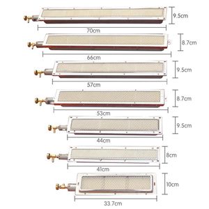 Top quality ceramic plate burner with injetornozzle GAS infrared burner for bbq kebab roast etc244S