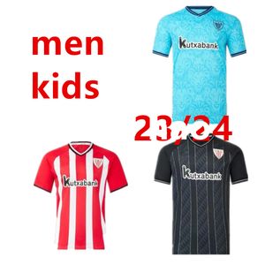 23 24 Kulüp Bilbao Futbol Formaları Berenguer 2023 Muniain Athletic Williams Futbol Gömlek Raul Garcia Villalibre Camiseta Sancet Üçüncü GK UNAI SIMON 666