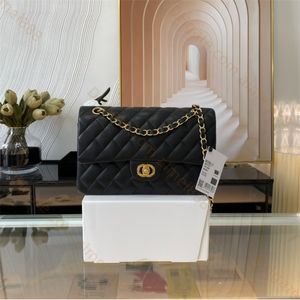 Skórzana skórzana skórzana 5A Premium, designerska luksusowa torebka klasyczna torba Flip Button Bag damska torba na markę, wielokolorowa skórzana torba na ramię 25 cm