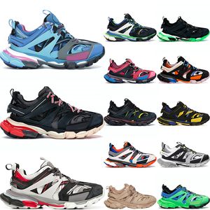 Triple S NEW Luxury Brand Designer Shoes Men Women Casual Shoes Track 3 3.0 Triple branco preto Tênis plataforma Tess.s. Sapatos Trainer de couro Gomma com estampa de nylon 36-45