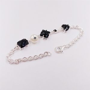 Pulsera Erma De Plata Charm-Armbänder, authentische Armbänder aus 925er Sterlingsilber, passend für europäischen Bären-Schmuckstil, Geschenk, Andy Jewel 513234d