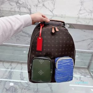 2023-Fashion designer bag fashion personality style backpack large capacity daily collocation personality