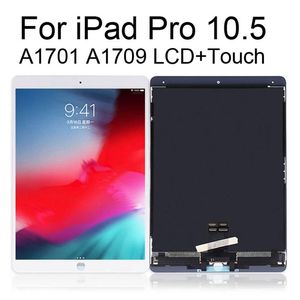 شاشات الكمبيوتر اللوحي لأجهزة iPad Pro 10 5 بوصة A1701 A1709 شاشة LCD شاشة اللمس شاشة الزجاج الأرقام الكاملة الاستبدال الجهاز اللوحي 221F