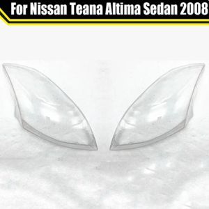 Strålkastare Shell Lamp -skugga Transparent Cover Headlight Glass Strålkastarslins Cover Lampcover för Nissan Teana Altima Sedan 2008